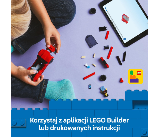 LEGO City 60448 Czerwony samochód sportowy - 1284112 - zdjęcie 8